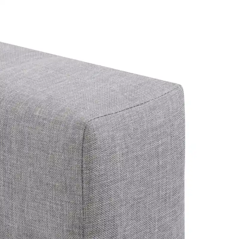 Nova Ridge Upholstered Button-Tufted Bed Frame, Full