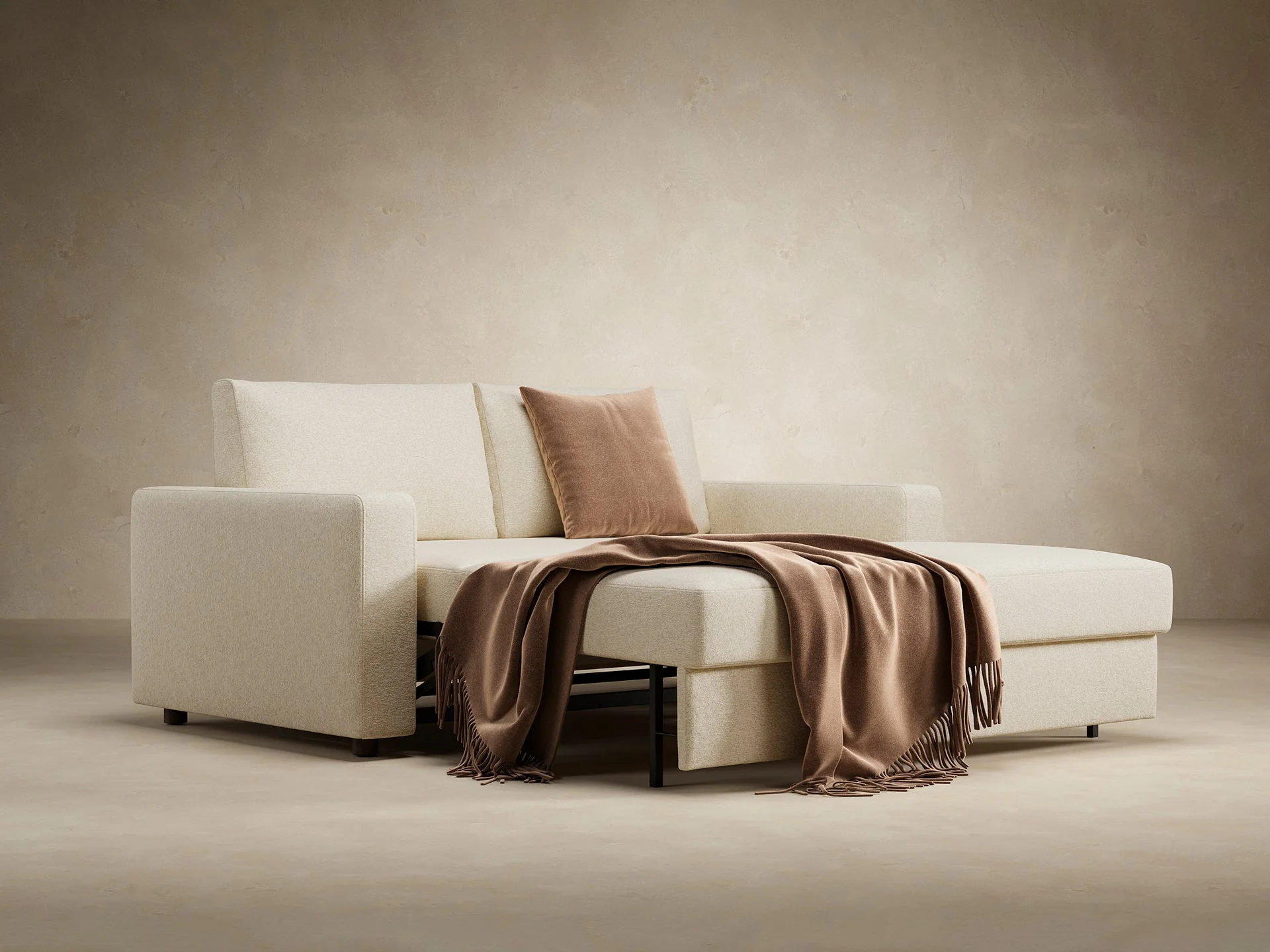 Neah Standard Arms Sofa Bed