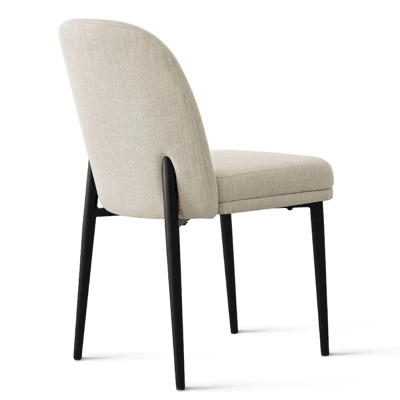 Linen Upholstered Dining Chair(Set of 2)