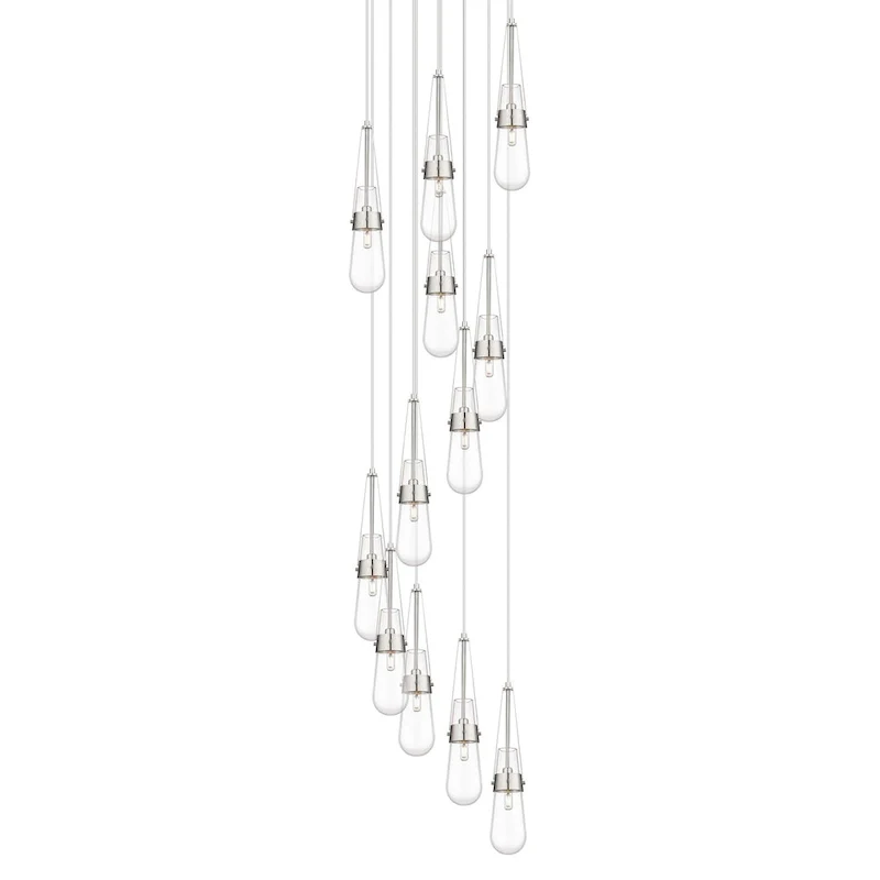 Innovations Lighting 126-452-1P-21-24 Milan Pendant Milan 12 Light 24