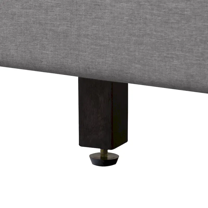 Nova Ridge Upholstered Button-Tufted Bed Frame, Full