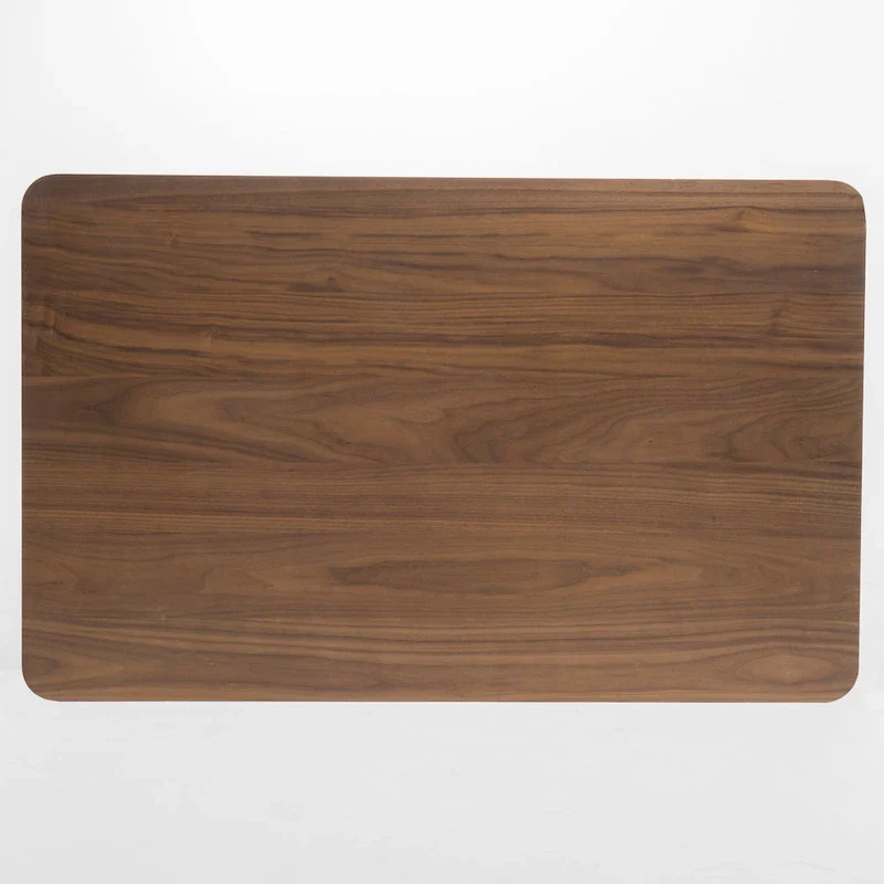 Wooden rectangular dining table and chairs