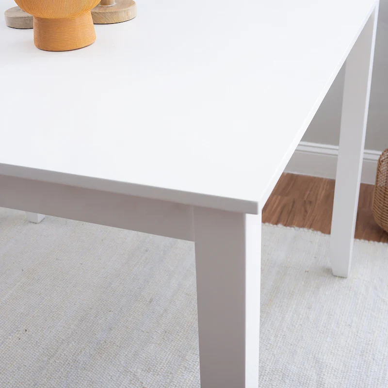 Catron White Square Counter Height Dining Table