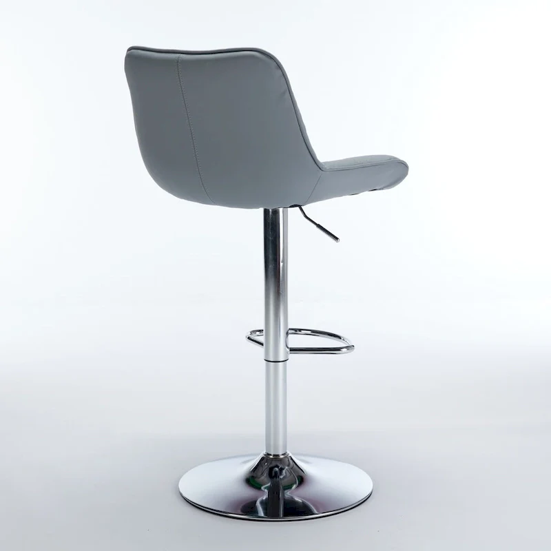 Swivel Bar Stools with Back - Multiple Colors