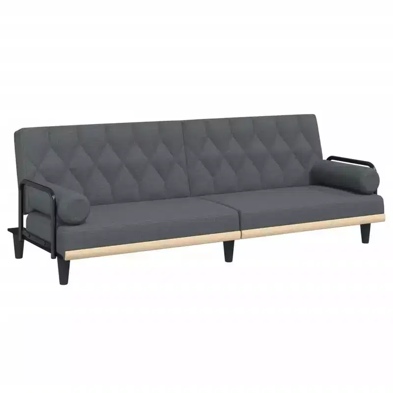 vidaXL Sofa Bed with Armrests Sleeper Sofa Loveseat Recliner Chair Fabric