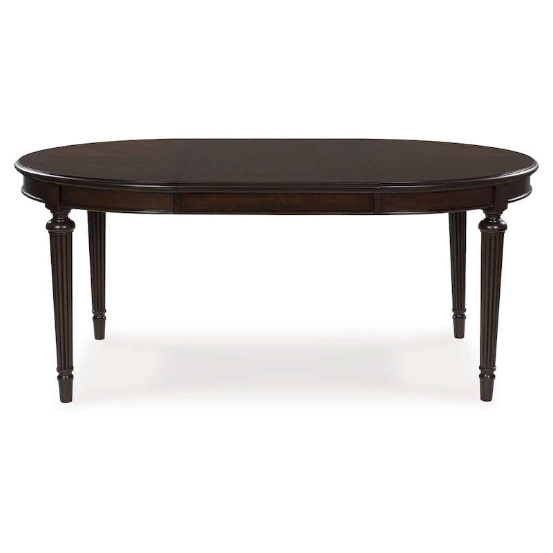 Signature Design by Ashley Lavinton Brown Dining Extension Table - 47.75 W x 72 D x 30.25 H