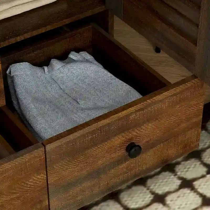 Bedroom Armoire Closet Armoire Wardrobe Closet Clothing Rod Drawer