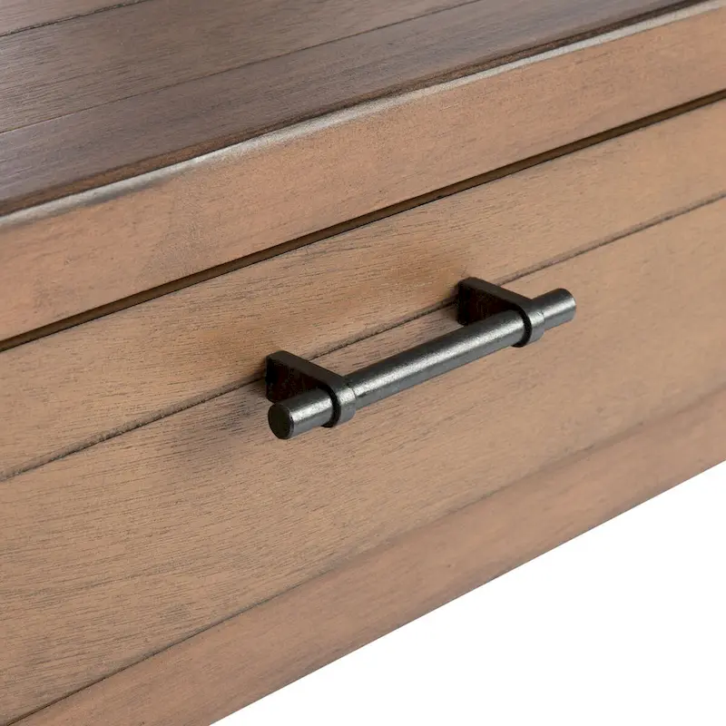 SAFAVIEH Elianne 1-Drawer Accent Table - 19  W x 15.8  L x 26  H - 19Wx16Dx26H