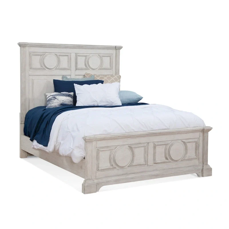 Bristow Antique White 6-piece King Bedroom Set