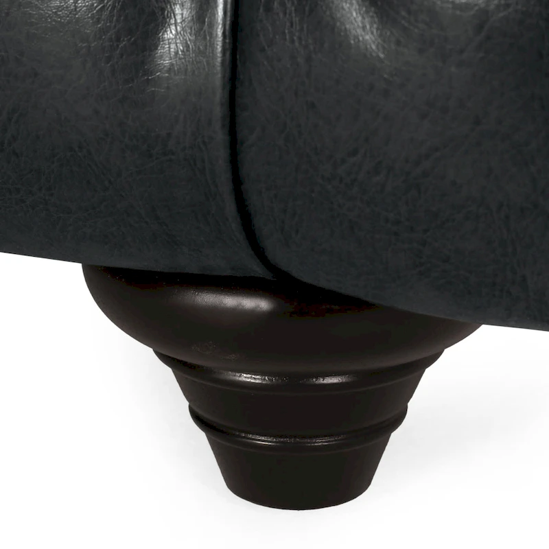 Sagewood Transitional Deeply Tufted Sofa by Christopher Knight Home