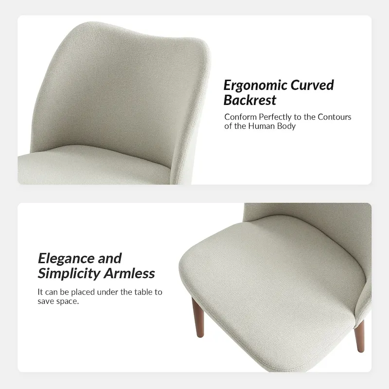 Melisa Solid Wood Dining Chair Set of 4 by HULALA HOME