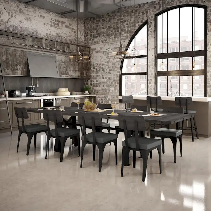 Amisco Sierra Solid Wood Extendable Table