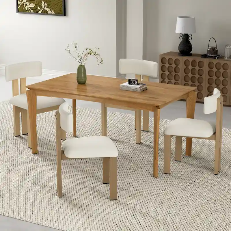 Astura Upholstered Dining Chairs, Iron Frame, Set of 4 by Christopher Knight Home