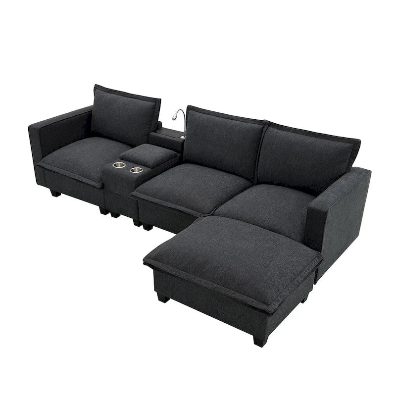 Harper&Bright Designs Modern Multi-fuctional Sectional Cloud Sofa