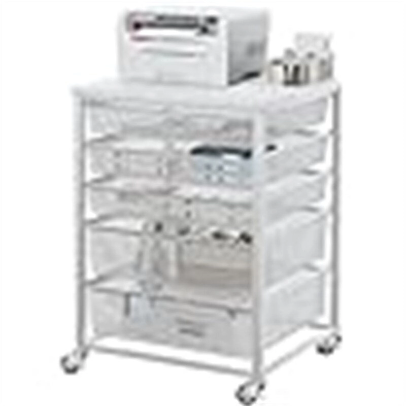 Printer Stand with Charging Station - 18.9 D x 20.86 W x 27.36 H