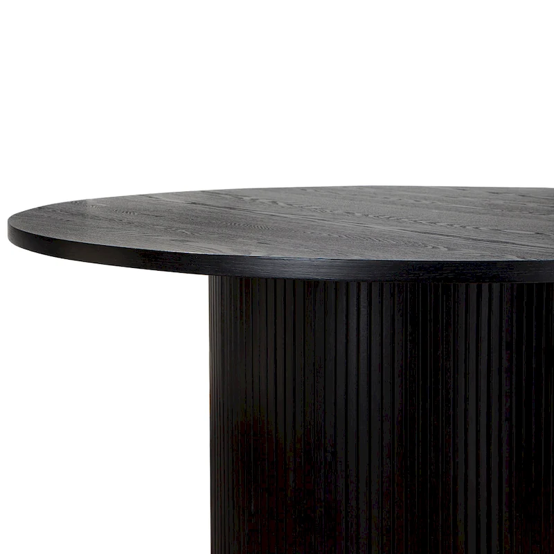 Round Kitchen Table Solid Wood Dining Table