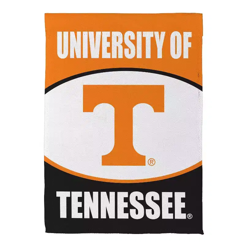 NCAA University of Tennessee Garden Flag 12x18 Double Sided, Officially Licensed Sports Flags For Outside, Indoor and Outdoor Students & Alumni