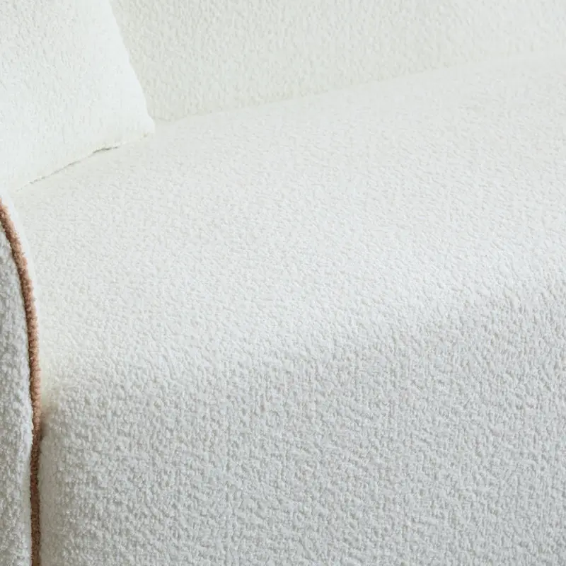 Christopher Knight Home - Tonson 82  Boucle Curved 3-Seater Sofa