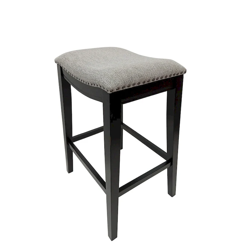 Carolina Living Sawyer 30 Saddle Barstool - Set of 2