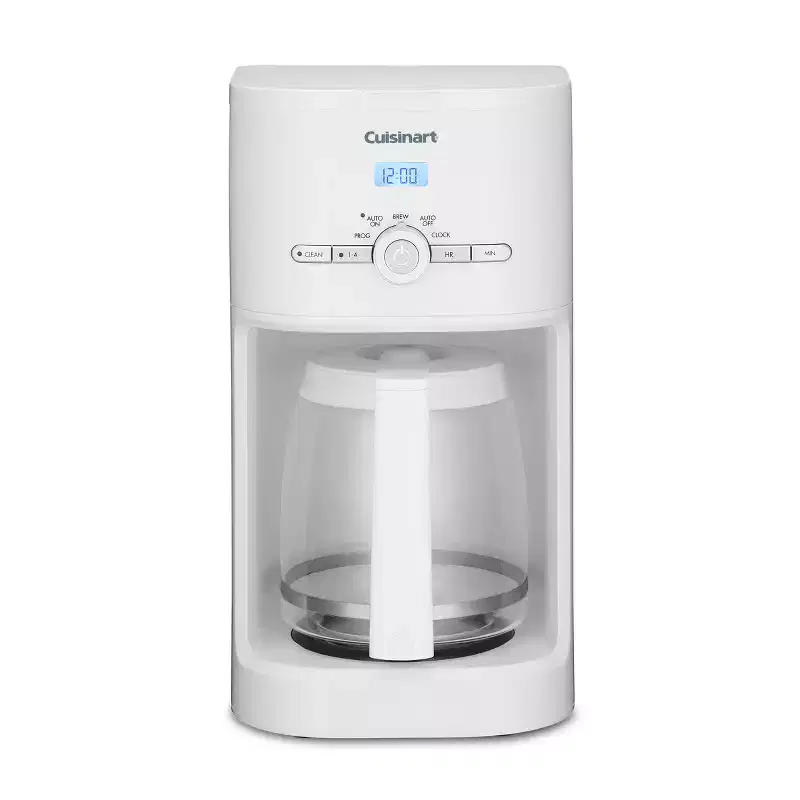 Refurbished: Cuisinart DCC-1120FR 12-Cup Classic Programmable Coffeemaker, White  Manufacturer Refurbished