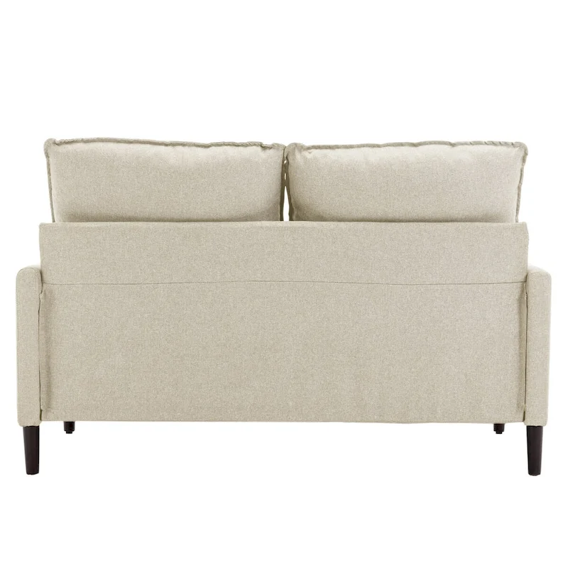 Living Room Loveseat Linen Sofa