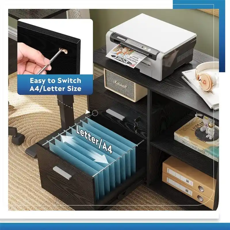 2 Drawer Lateral File Cabinet - 16 D x 32 W x 26 H