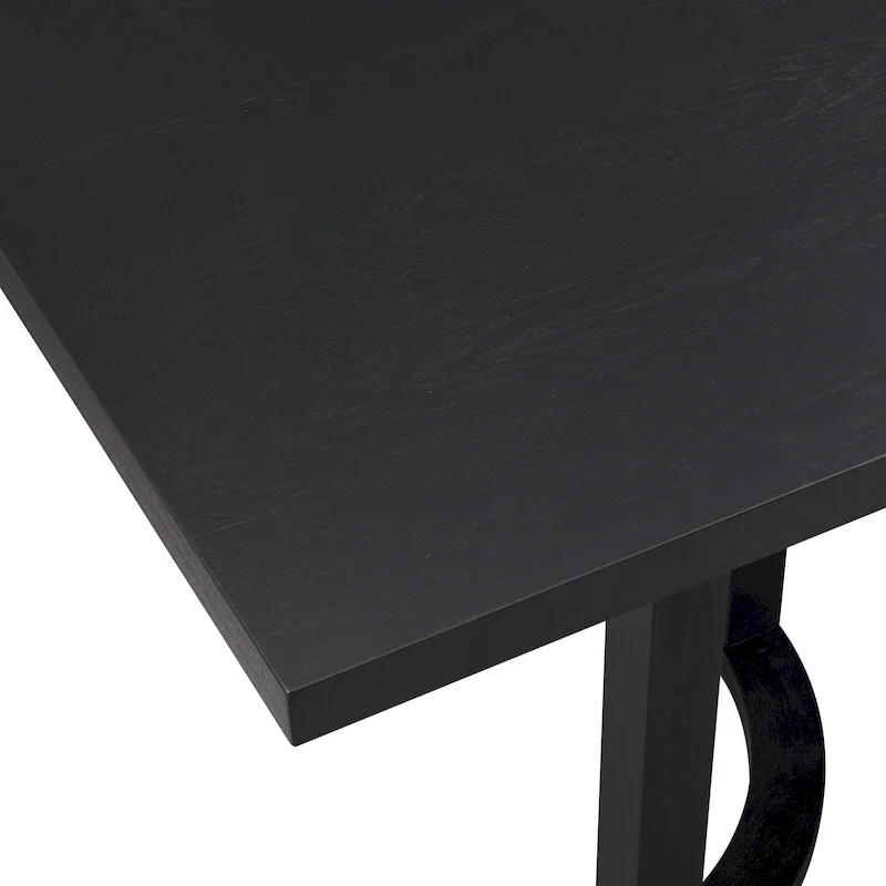 Kenneth Modern 95-Inch Dining Table with U-Shaped Trestle Base by Christopher Knight Home