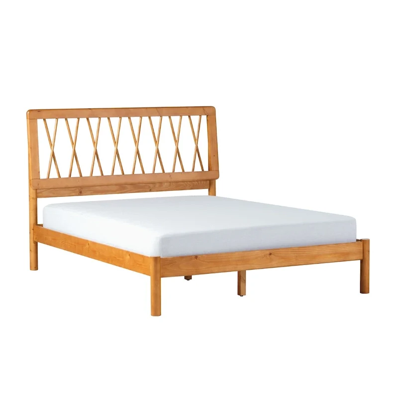 Middlebrook Designs X Spindle Solid Wood Full Bed