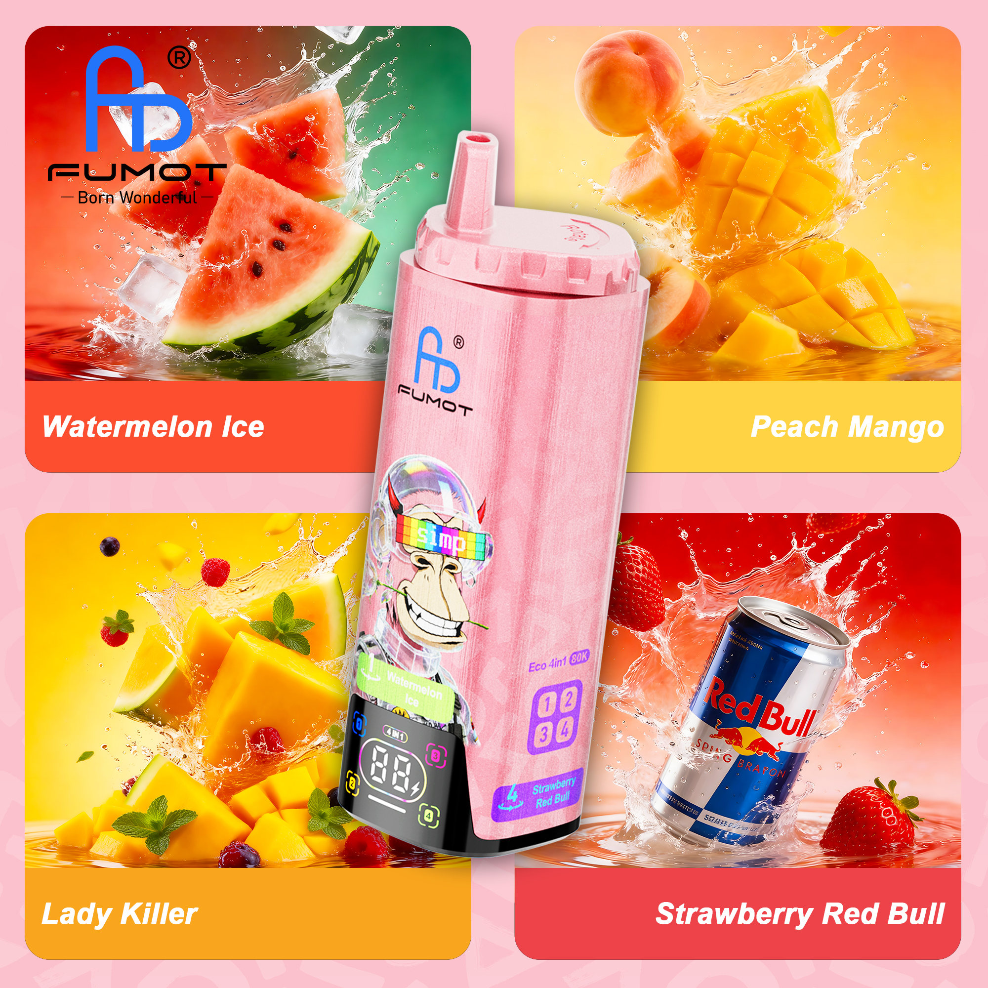 FUMOT ECO 4IN1 80K - EU STOCK