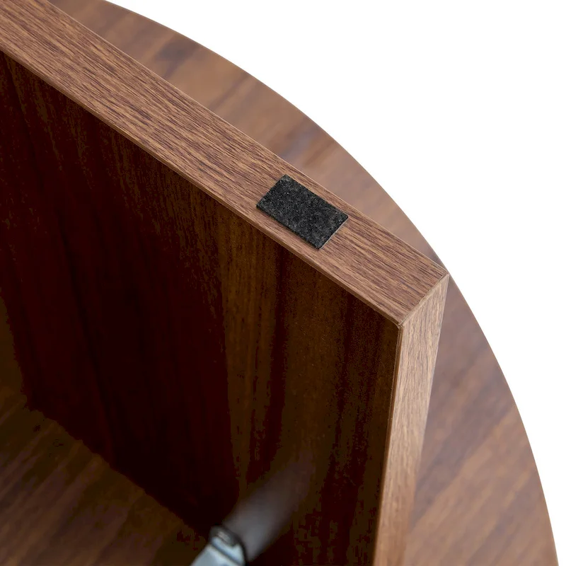 Modern Round MDF Coffee Table Durable Living Room Center Table