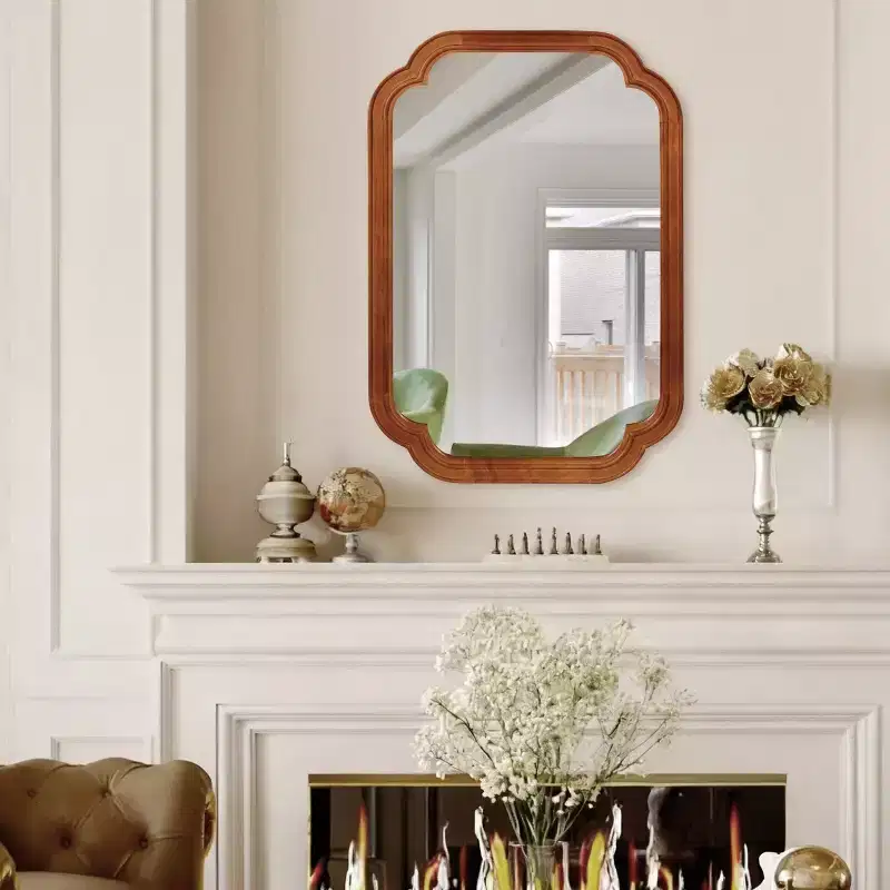 20 x 30 Wall Mirror with Rounded Corners, Modern Decorative Vanity Mirror for Bathroom, Living Room or Entryway-Panipeachy