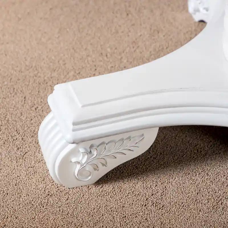 Furniture of America Eugene Traditional Solid Wood 9-Piece Expandable Dining Table Set