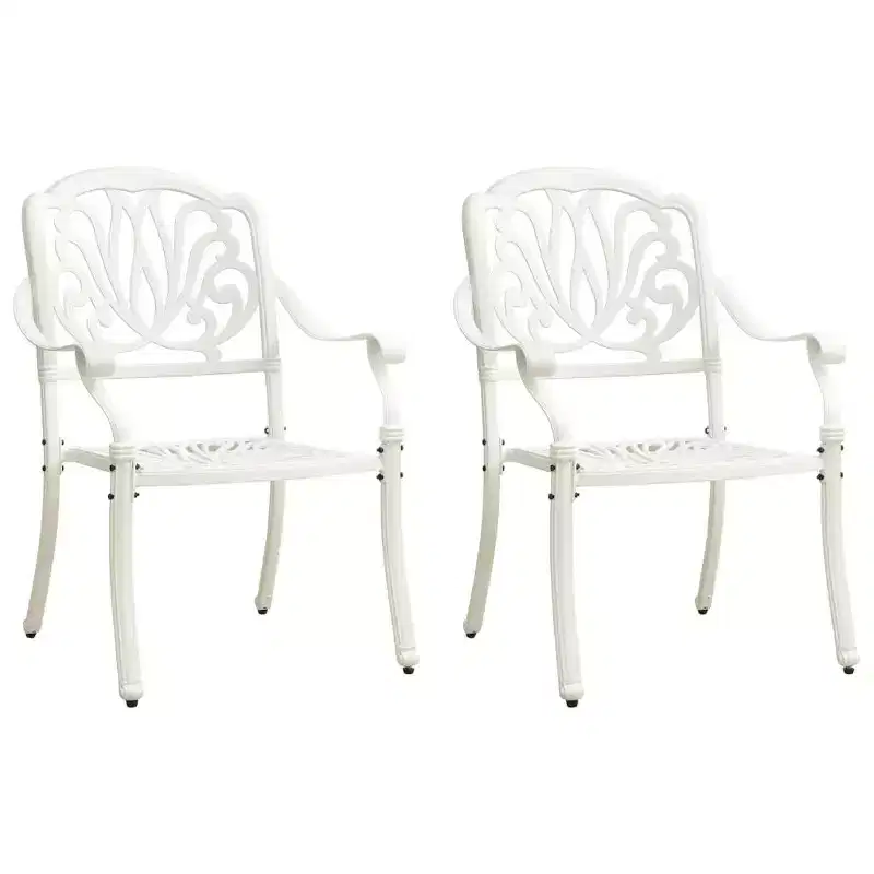 vidaXL Bistro Set Cast Aluminum Durable Bistro Set Round