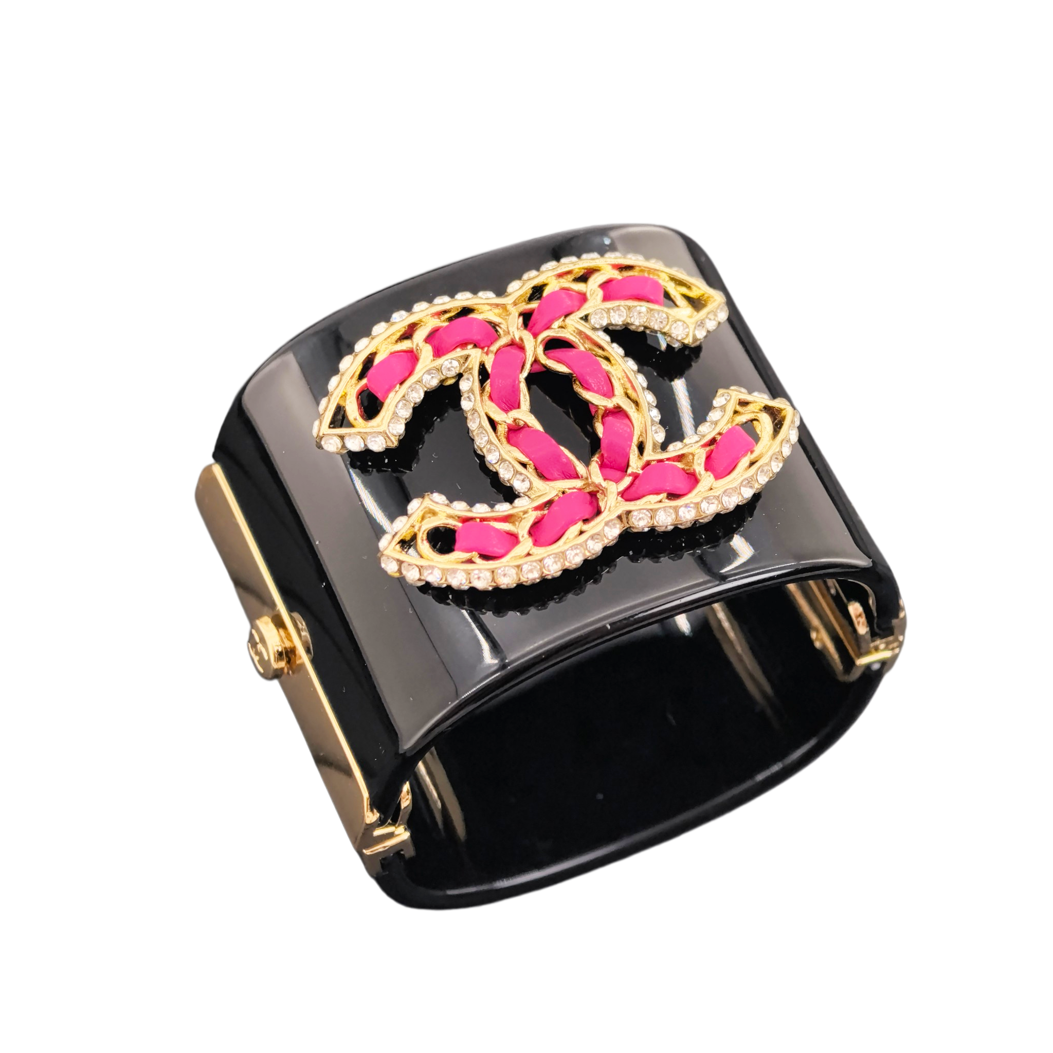 CCS083 CC acrylic cuff bracelet - ccjewelryacc