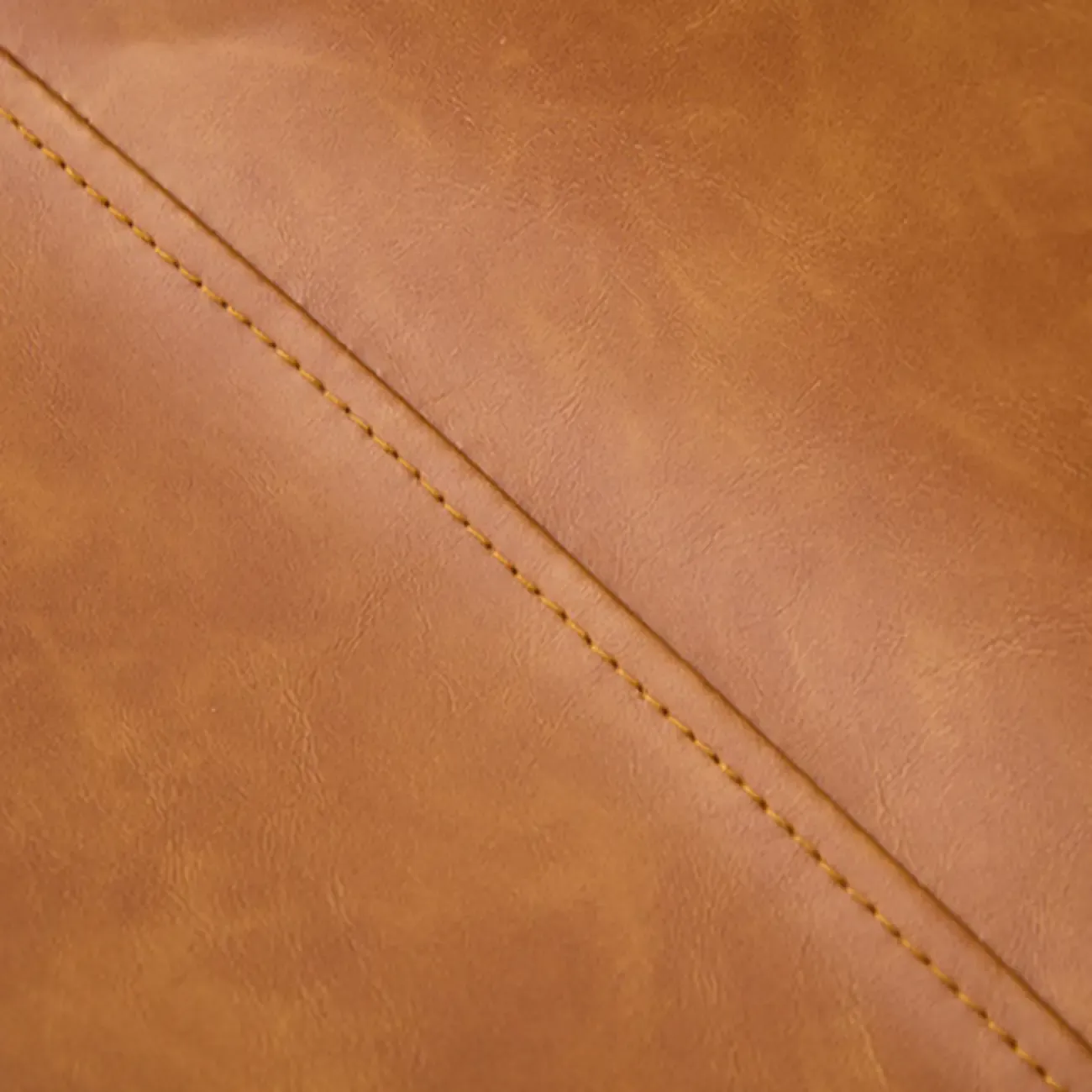 Modern Metal Frame Leather Bar Stool Counter Height