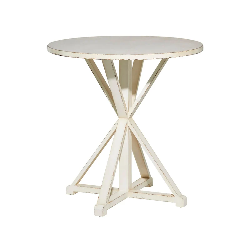Wood Accent Table - White or Brown -