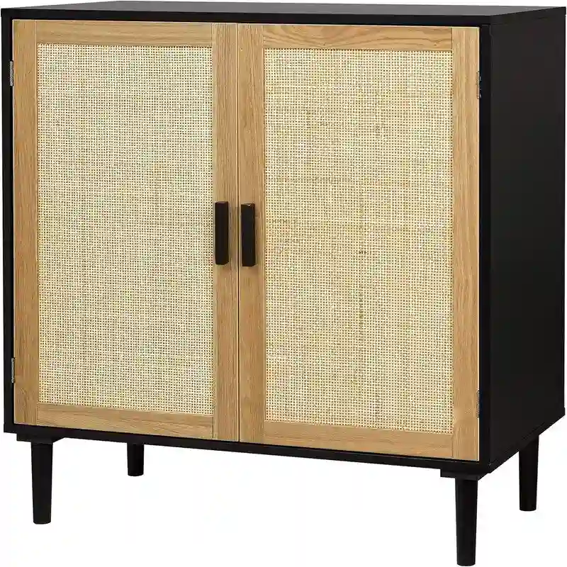 Sideboard Buffet CabinetKitchen Storage Cabinet - 15.8 D x 31.5 W x 34.6 H