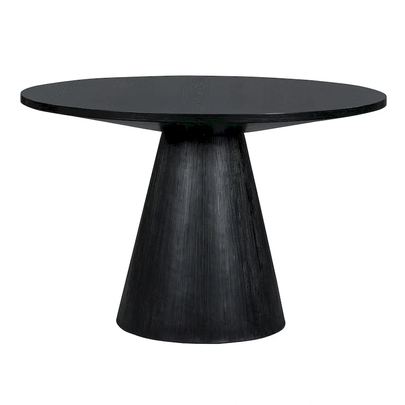45-Inch Round Dining Table - Marble Top - Seats 4