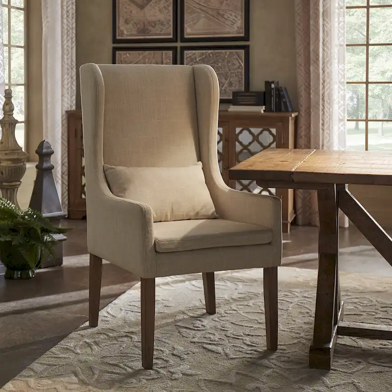 Potomac Wingback Host Chair by iNSPIRE Q Artisan