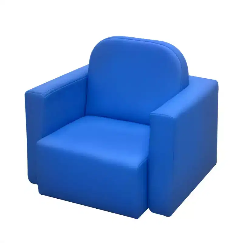 Qaba 2-in-1 Multifunctional Kids Sofa, Convertible Table and Chair Set for Boys Girls