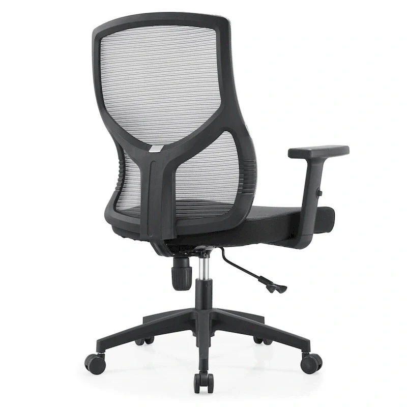 Glen Mid-Back Office Chair with Adjustable Height, Swivel and Tilt by LeisureMod