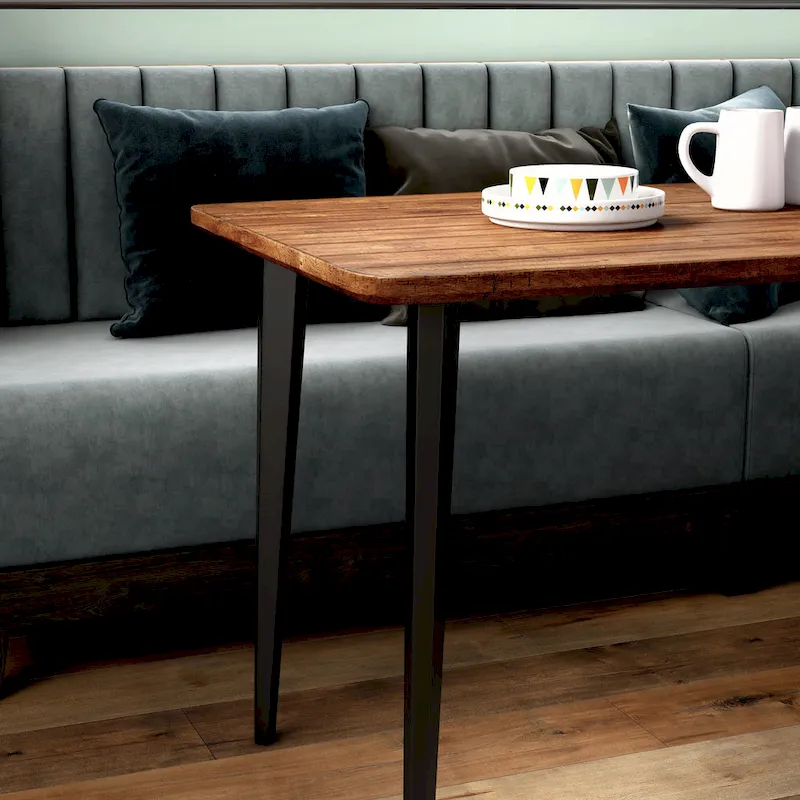 Furniture of America Tommie Mid-century Modern 60-inch Dining Table