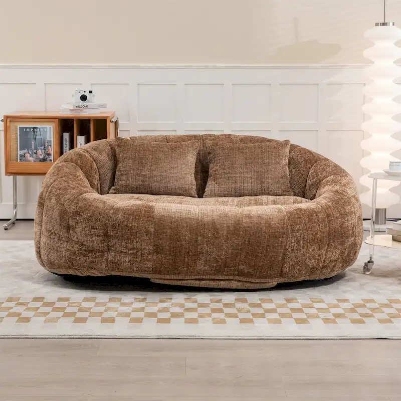 Chenille Bean Bag Chair