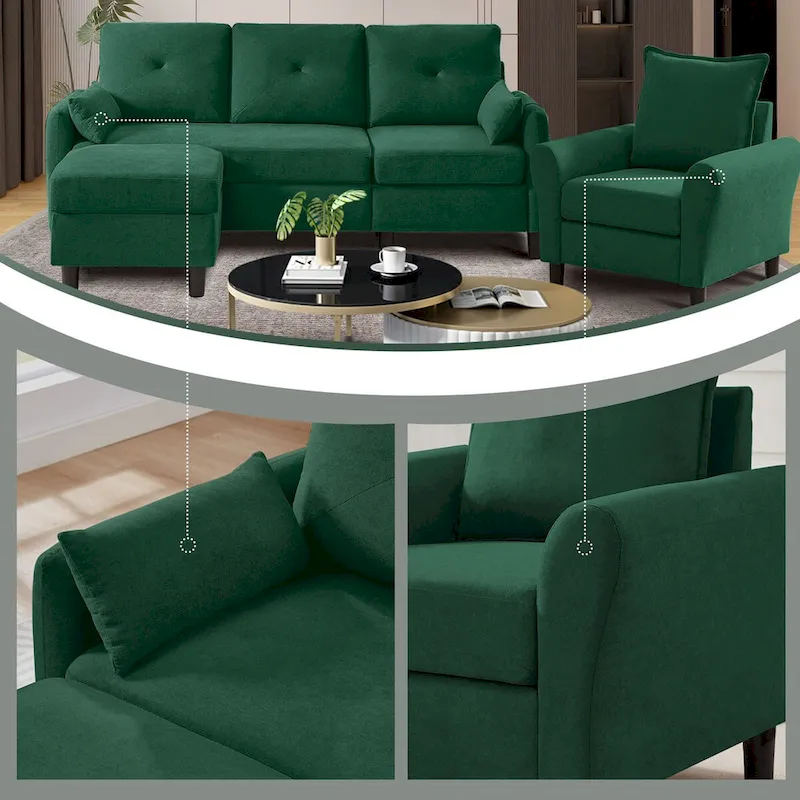 3 - Piece Living Room Set