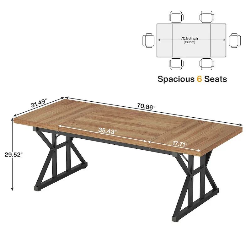 6FT Conference Table Meeting Room Table