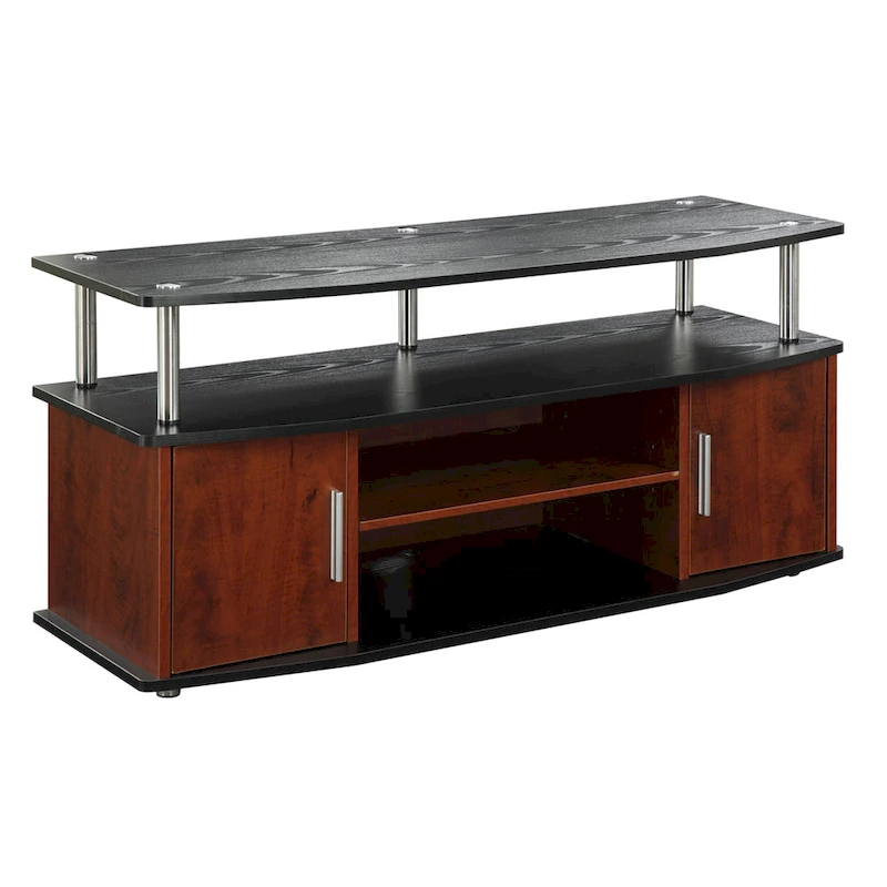 Convenience Concepts Designs2Go Monterey 55 inch TV Stand with Cabinets and Shelves