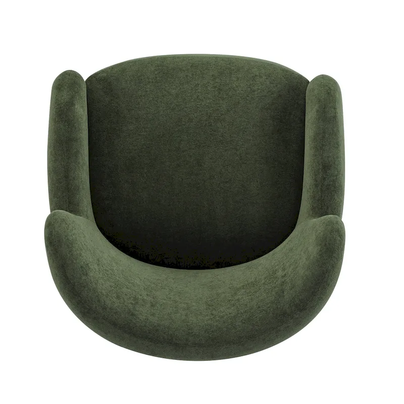 Bacho Fabric Wingback Accent Chair by Christopher Knight Home