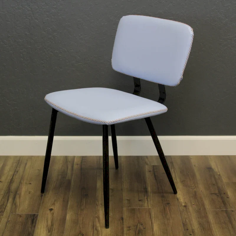 Multi-Color Faux Leather Dining Chair, Single Seat