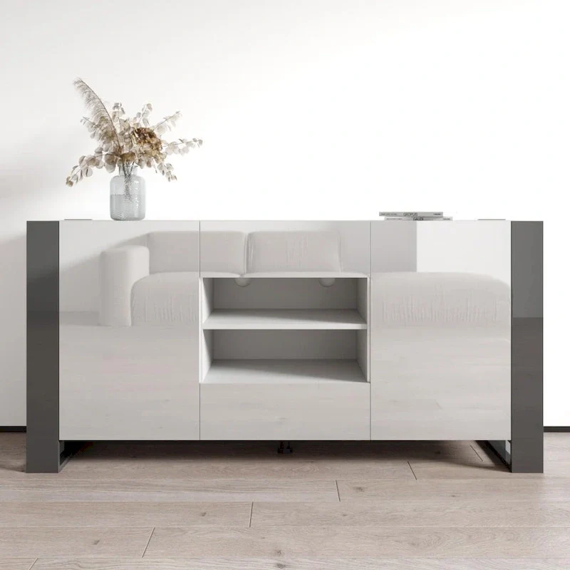 Modern 64.5-inch Sideboard Buffet with Storage