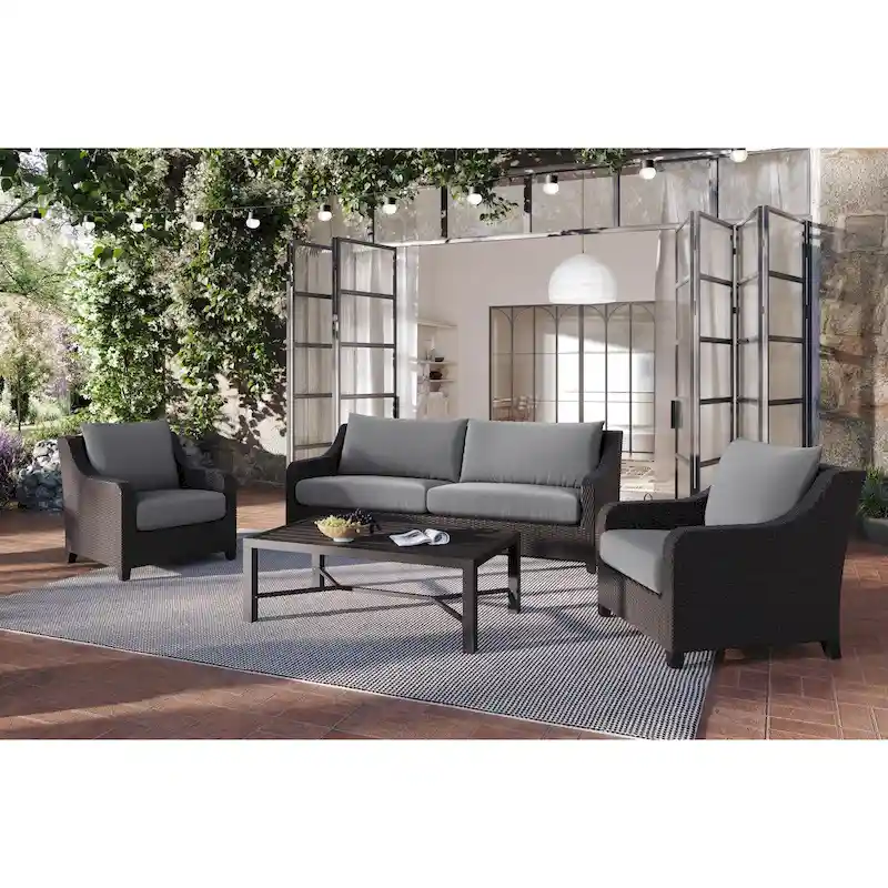 New Classic Furniture Skye 4-Piece Patio Sofa Set